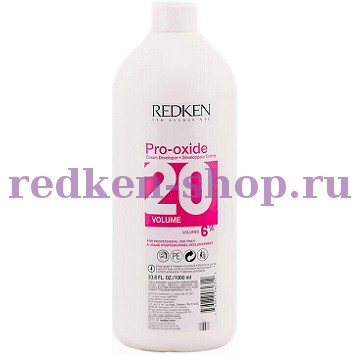Redken Pro-Oxide 20 Vol - 6% -    1000 