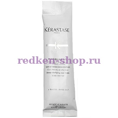 Kerastase Маскаржиль глина для интенсивного очищения жирной кожи головы керастаз 10 мл Kerastase Маскаржиль глина для интенсивного очищения жирной кожи головы керастаз 10 мл