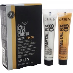 Redken Metal Fix 08 для придания металлических бликов гладким укладкам 2х20 мл